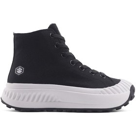 Resim Lumberjack Neha Hı 4fx Siyah Kadın High Sneaker 000000000101498323 Siyah 