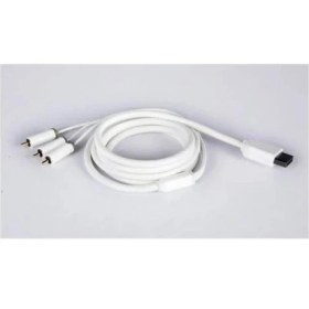 Resim 2 Metre Nintendo Wii Component Video ve Ses Kablo 