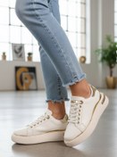 Resim AYAKMOD Beyaz Bağcıklı Hafif Kadın Sneaker Lady 029 Z 