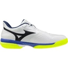 Resim Mizuno Wave Exceed Court Ac Erkek Tenis Ayakkabısı Beyaz / Mavi / Sarı 