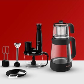 Resim Arçelik Küçük Ev Aletleri Ikili Set Cm 6964 S - Rhb 6050 S 