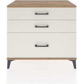 Resim Hyperion Şifonyer 3 Çekmeceli 88x44x80 Çam-aytaşı Çam 