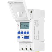 Resim Youtek Programlanabilir Mikrobilgisayar Zaman Açıcı, 16a 220v, 16 Açma/kapama, Dakika Hassasiyetli, Pil Yedekli, Din Raylı Sayısal Zamanlayıcı 1-gang 