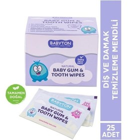Resim Babyton Bebekler İçin Diş ve Damak Temizleme Mendili 