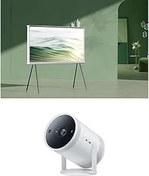 Resim Samsung QE65LS01DAUXTK 65" 165 Ekran The Serif QLED 4K Smart TV (2024) ve Freestyle 2. Nesil Projeksiyon Cihazı, SP-LFF3CLAX 