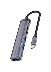 Resim Polosmart PGS407 5 In 1 Type-C Usb Dönüitürücü 
