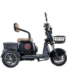 Resim Zlin Motors - Luna 3 Tekerli Elektrikli Moped - 2025 Model 