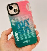 Resim iPhone 13 Hologramlı Renk Değiştiren Kamera Çıkıntılı Trend Marka Tasarım New Design Kılıf 