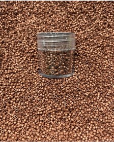 Resim Hedef Bijuteri Orjinal Kahverengi Miyuki Delica Db-340-59 Boncuk - Kutu No:59- 11/0 - 7,5 Gr 