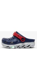 Resim Skechers Erkek Çocuk Işıklı Terlik Lacivert Nefes Alabilir Yapı ile Koşu ve Yürüyüş İçin İdeal 