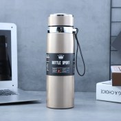Resim ZSZH Dış Mekan Taşınabilir Halat Kettle, Kapasite: 1000 ml Altın 