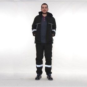 Resim Bonding Su Ve Soğuk Geçirmez Pantolon Reflektörlü Kapitoneli 