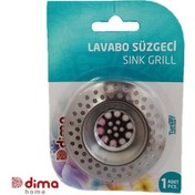 Resim Tekli Metal Lavabo Süzgeci 