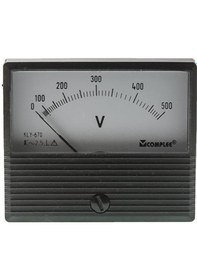 Resim 500v Analog Voltmetre - Panel Tipi Ölçü Aleti Kly-t670 