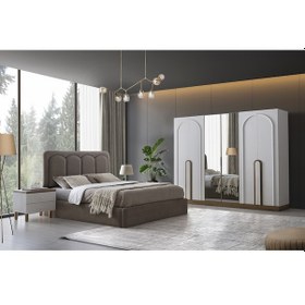 Resim Demre Mdf Bazalı Yatak Odası 