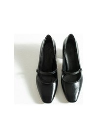 Resim Tivana Kadın Bantlı Topuklu Ayakkabı Siena - Siyah Siyah 