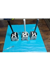 Resim Beyaz Klozet Ve Tuvalet Fırçası Beyaz 