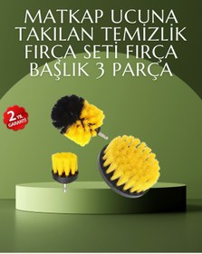 Resim AyrStore Matkap Ucu Temizlik Fırçası Seti Ev ve Araç İçin 