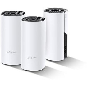 Resim Tp-Link DECO P9 3Lü Paket AC1200+AV1000 Tüm Evi Kapsayan Mesh Wifi Sistemi 