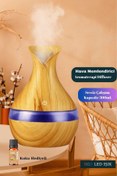 Resim Sarftech Ultrasonik Hava Nemlendirici Aromatik Oda Kokusu 7 Renk Led Işıklı 300ml 
