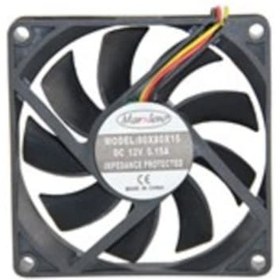 Resim Marxlow 80*80*15 12Vdc 3P Kare Fan (501069529) 