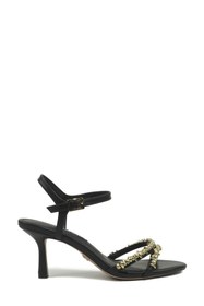 Resim Nine West OLANDE 6FX Siyah Kadın Topuklu Sandalet 