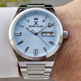 Resim Daniel Klein Kadranı Mavi Kordonu Metalik Renk 2 Yıl Garantili Göstergeleri Aktif Erkek Kol Saati 