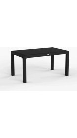 Resim Asil Konsept 90 x 150 Bambu Plastik Dikdörtgen Rattan Camsız Bahçe Balkon Teras Masası 