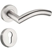 Resim 1 Adet Kapı Kolu Seti, Kapı Kolu Paslanmaz Çelik Kapı Kolu, Kapı Kolu, Rozetli İç Kapı Kolu/yy Yjd 