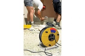 Resim Mena Rise Makaralı Uzatma Kablo 50 Metre - Siyah 1410 