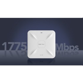Resim Ruıjıe Reyee Rg-rap2260 G , Ax3200, 2port 2.5ge, 1775mbps, Dual Band, Wifi 6, Poe, Tavan Tipi, Reyee Mesh, Access Point 