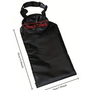 Resim Xuweiwei Siyah Evrensel Başlıklı Çöp Torbası Kancalı Dayanıklı Araç İçi Atık Organizörü 