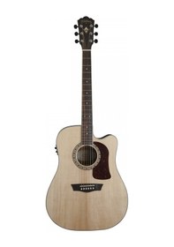 Resim Washburn HD20SCE Heritage 20 Elektro Akustik | Masif Ladin Kapak Parlak Ses 
