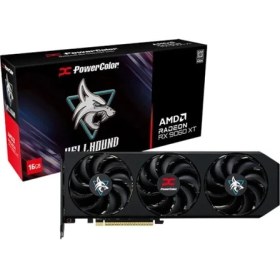 Resim Powercolor Hellhound Radeon RX9060XT 16GB Gddr6 128BIT (Oyuncu) Ekran Kartı 