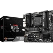 Resim B550M Pro-Vdh Am4 Ddr4 4400(OC) HDMI Dp VGA M.2 Usb3.2 Matx Anakart 
