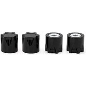 Resim Tenfowee Alüminyum Jant Merkezi Kapağı Bjm365 - 4 Adet Siyah, Araç Tekerlek Koruyucu Erişimoryapı 