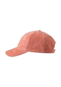 Resim Uniquetrenders Unisex Vegan Süet Şapka Pudra 