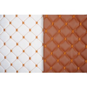 Resim LANSE Yat Gemi Oto Döşemelik Kapitone Suni Deri TABA 