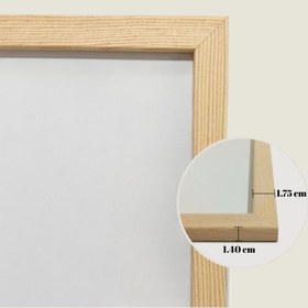 Resim Ahşap Çerçeveli Prizmalar Tekli Çocuk Odası Dekoru - A5 (23,5cm x 17,5cm) 