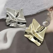 Resim 6 adet pilişli metal düğme, düzensiz tasarım, şık ve hafif, DIY dikiş için uygun. Gömlekler, ceketler, kazaklar, montlar, takım elbiseler ve çeşitli giysiler için dekoratif süs veya moda aksesuarı olarak ideal 