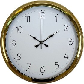 Resim Büro Ev Ofis Hediyesi İçin 40cm Golden Lüks Duvar Saati Diğer 
