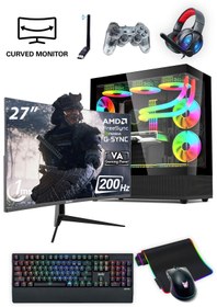 Resim IZOLY NextGen A-X i5-13400F 32GB 1TB M.2 NVMe RTX 3070 8GB 27" 200HZ 240mm Oyuncu Masaüstü Bilgisayarı 