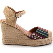 Resim Kilim Desenli Kadın Espadril K01874414604 Kilim Desenli 