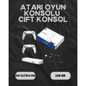 Resim Marsilyan M15 Retro Konsol - 20.000 Oyunlu, Çift Gamepadli, 4K Hdmı 