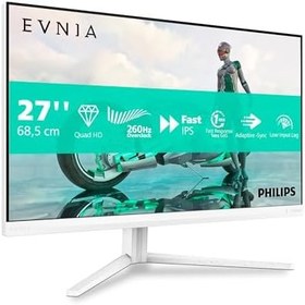 Resim Evnia 27" 27M2N3501PA/00 Beyaz 260Hz 0.3ms HDMI,DisplayPort Adaptive Sync IPS 2K Monitör 