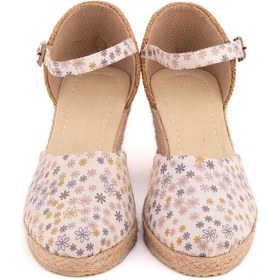 Resim Star Tombis Gerçek Elişi Hasır Dolgu Topuk Keten Hasır Espadril Handmade Çok Renkli 