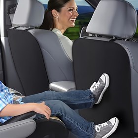 Resim Araba Koltuğu Koruyucu Mat, Tekmeleme Önleyici Ped, Kir Önleyici Ped, Koruyucu Ped, Arka Koltuk Kapağı, Koltuk Döşemenizi Çamur ve Çiziklerden Koruma Sunar - Arka Koltuk Koruyucu 