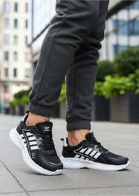 Resim Wickers WİCKERS 2667 siyah beyaz ERKEK SPOR ORTOPEDİK HAFİF AYAKKABI 