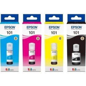Resim Epson Ecotank L6270 4 Renk 101 Mürekkep 