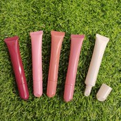Resim 2 Adet Şeffaf Dudak Parlatıcısı Tüpü - Sıkma Uygulamalı Boş Kozmetik Kaplar, Pastel Pembe, Ten Rengi, Bej, Ruj, Balm ve Gloss İçin - Seyahat Dostu Makyaj Tüpleri, Ruj Tutucu, Kompakt Saklama Çözümü, Minimalist Tasarım, Pürüzsüz Yüzeyli Tüp, Hafif Paketleme, DIY Kozmetikler 
